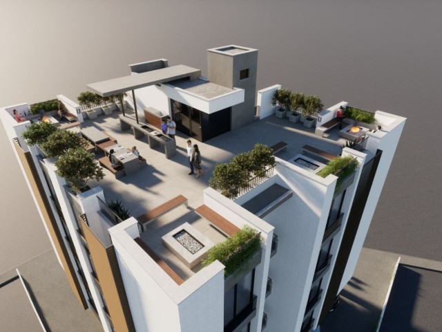 A Brand New Project in the Center of the City with Modern Design, Luxury material selection. . . 