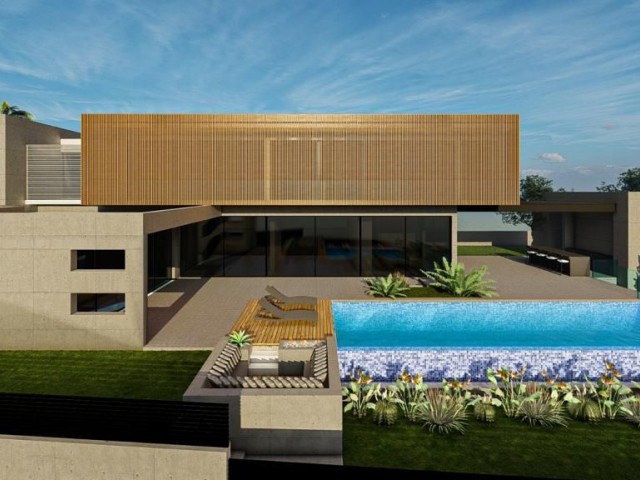 Ultra Luxury Villa Project for Sale on Two Plots of Land in Çatalköy