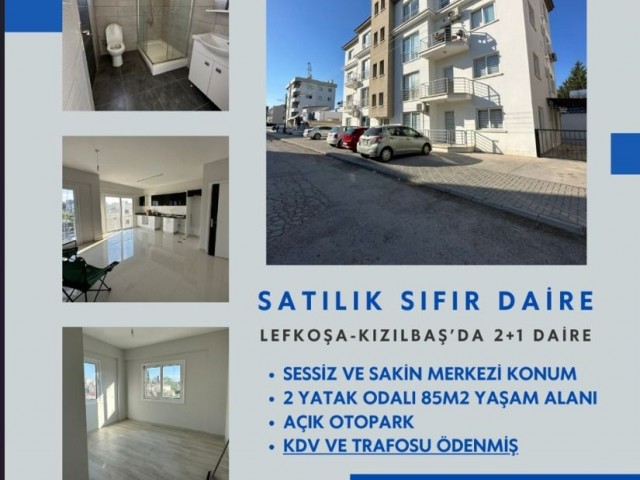 New Flat with VAT and Transformer Paid in Nicosia Kızılbaş