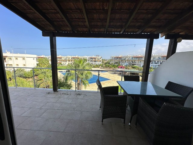 Fully Furnished Penthouse Flat for Sale in Sea Terra Marina Site in Tatlısu