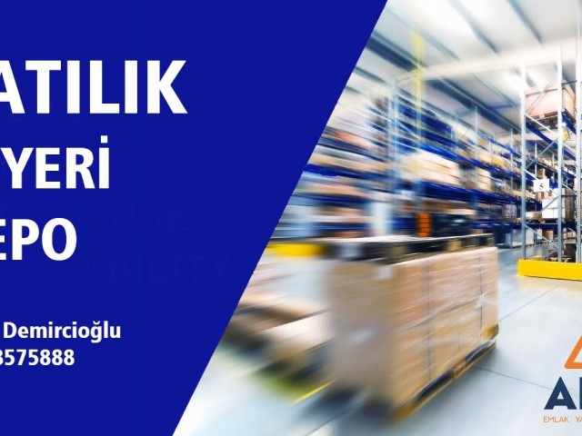 Lefkoşa Sanayi bölgesinde SATILIK İŞYERİ / DEPO 