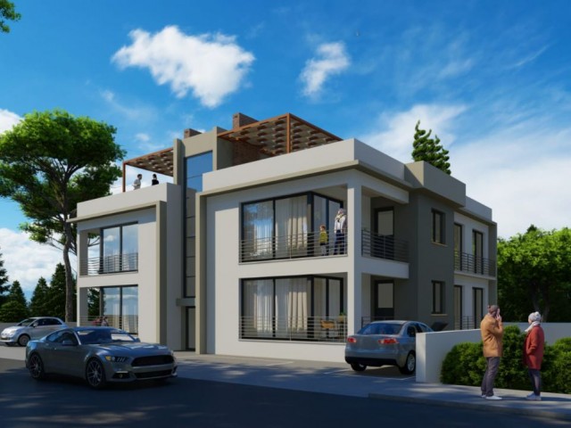 Hamitkoyde Detached Comfort Flats with Garden or Terrace Options