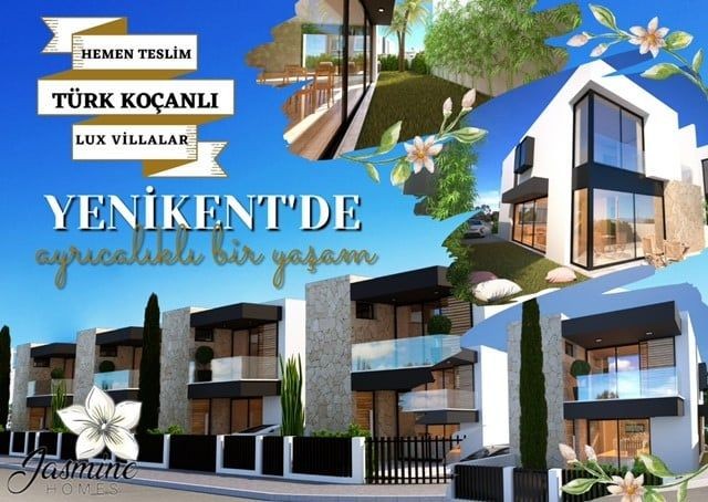 Yenikent'in EN GÜZEL bölgesinde Türk Koçanlı müstakil villalar