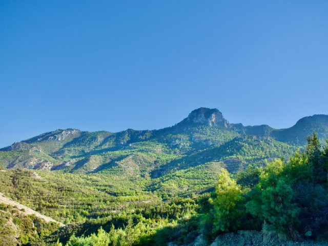 610 m2 - 1200 m2 Grundstücke zum Verkauf in Kyrenia Chatalköy / Panorama-Landschaft ** 