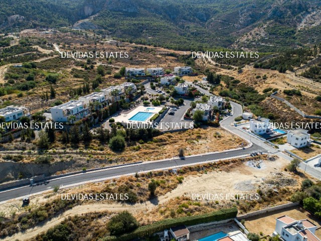 Land for Sale | 610 m2 - 1200 m2  in Girne Çatalköy | Panoramic View