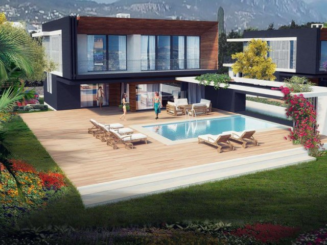 4 + 1 Villa for Sale in Çatalköy, Kyrenia | Luxury, Large Garden and Pool