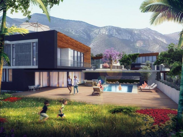 4 + 1 Villa for Sale in Çatalköy, Kyrenia | Luxury, Large Garden and Pool