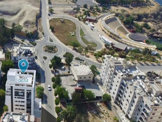 3 + 1 Duplex Flat for Sale in Kyrenia Center | Title Deed is Ready