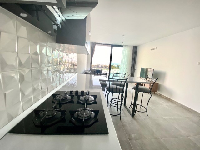 2 + 1 Flat for Sale in Kyrenia Center | Sea View | Parking Garage