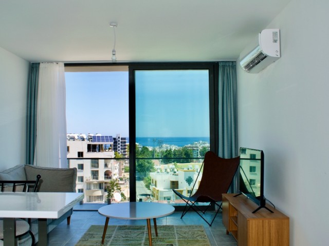 2 + 1 Flat for Sale in Kyrenia Center | Sea View | Parking Garage