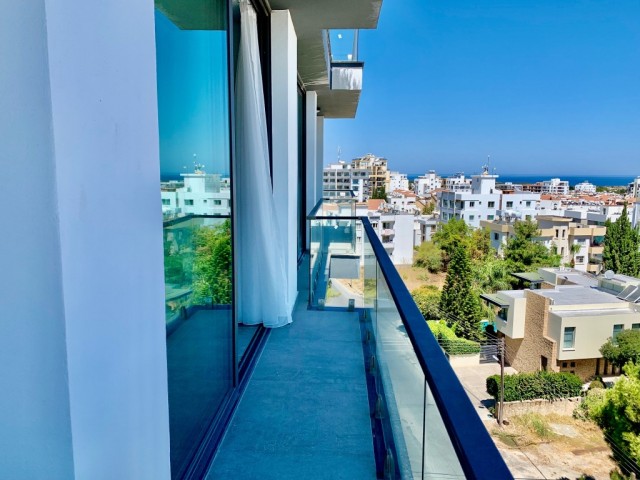 2 + 1 Flat for Sale in Kyrenia Center | Sea View | Parking Garage