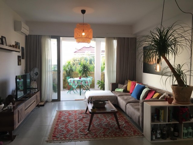 2 + 1 Flat in Alsancak, Girne | Large Garden | Suitable for Bank Credit