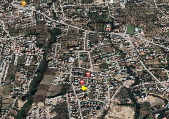 Residential Zoned Plot For Sale in Bellapais, Kyrenia