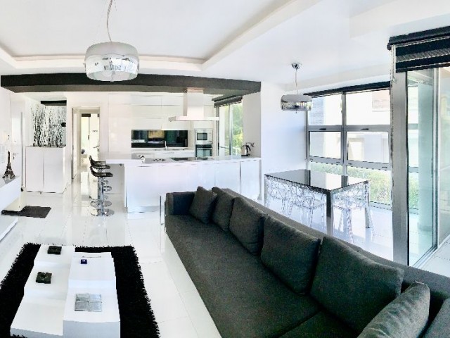 Flat for Sale in Kyrenia Center 2 + 1 | 35 m2 Garden | Modern Design