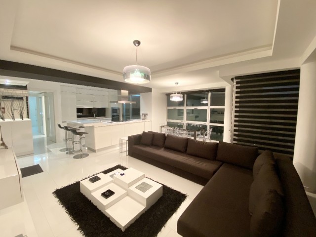 Flat for Sale in Kyrenia Center 2 + 1 | 35 m2 Garden | Modern Design