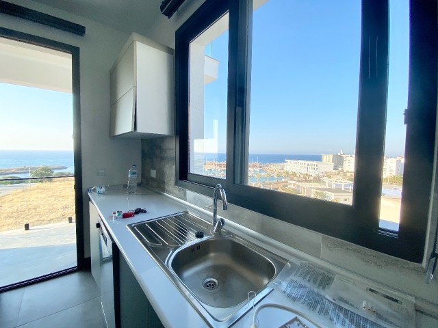 Kyrenia Central / 2+1 Penthouse | With Unobstructed Sea and Marina Views | Full New Furniture and Appliances | ** 