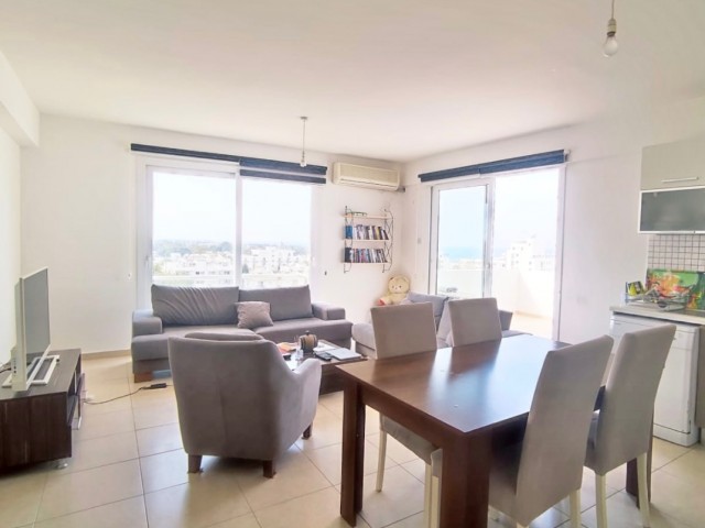 Girne Kaşgar’da 2+1 Satılık | Penthouse Daire| Deniz ve Dağ Manzaralı | Fırsat Fiyat