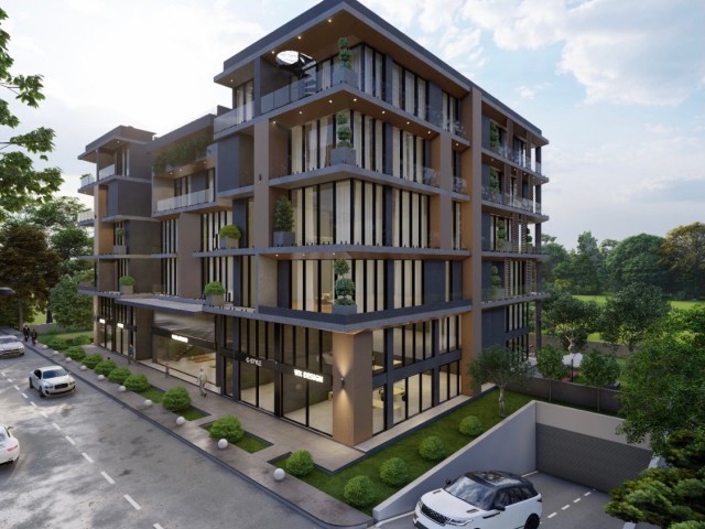 Girne Bellapais Yolu |Satılık Loft Tip Ofisler| Ticari İzinli|Özel Bahçe Kullanımı(280m2)