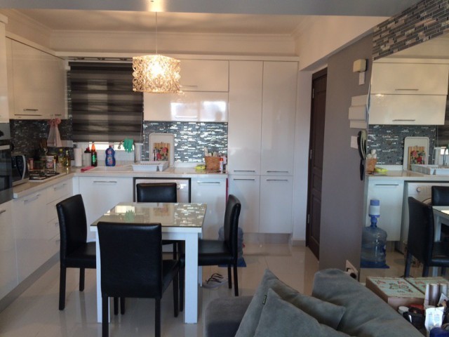 2+1 furnished flat for rent  on Salamis road in front of New Lemar for 9 months