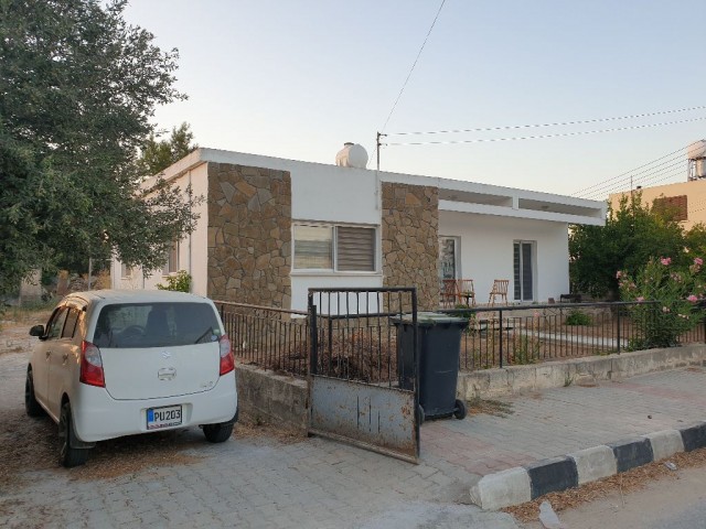 3+1 detached one-storey garden house for sale in famagusta çayrovada ** 