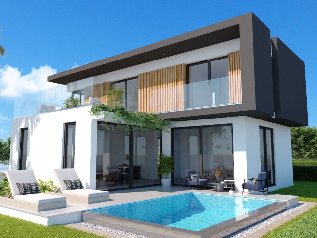 3+1 Luxury Villas with Private Pool, Large Garden in Salamis, Cyprus ** 