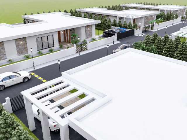 5 Units for SALE, 3 + 1 Single Decker villas each on a plot of 750 m2, Tuzla ** 