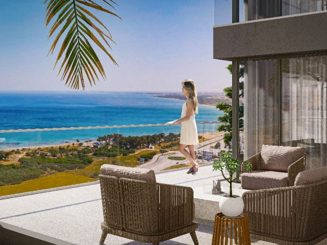 Luxury Sea View Apartments for Sale in Iskele, Long Beach Area