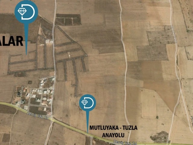 Grundstücke zum Verkauf in Mutluyaka, Famagusta