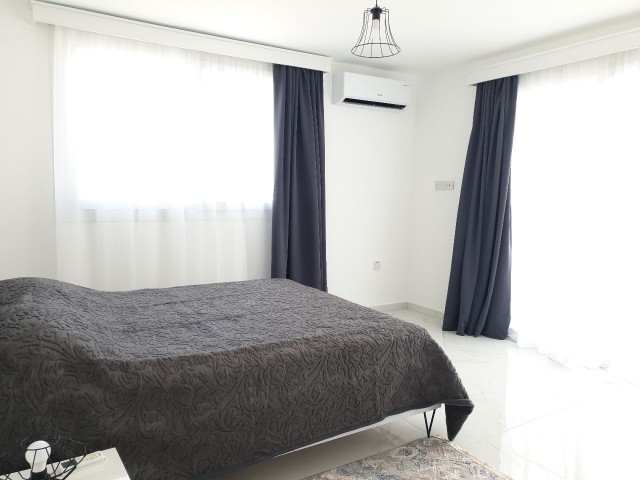 2+1 luxury furnished new apartment for rent on salamis road in Famagusta Glabsides area