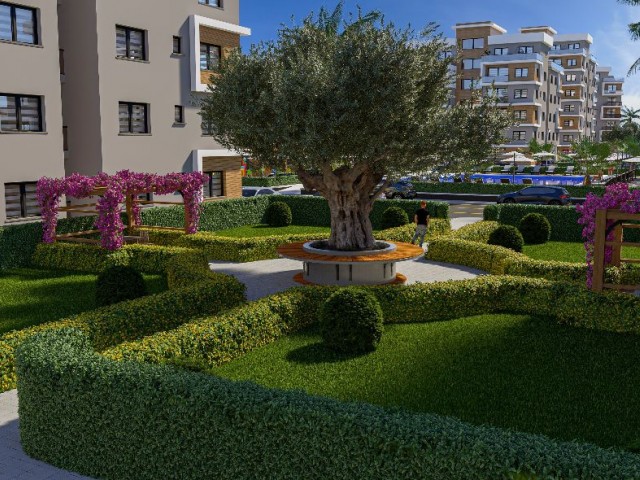 1+1, 2+1 and 3+1 Apartments for Sale in Geçitkale, Famagusta