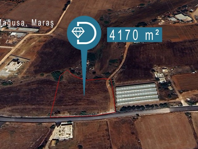 Maraş, Mağusa'da Satılık 41707m² Arazi