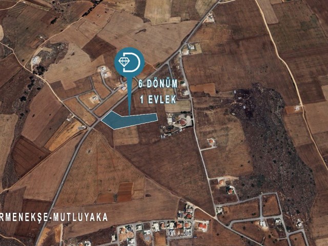 Grundstück zum Verkauf zwischen Mormenekşe-Mutluyaka