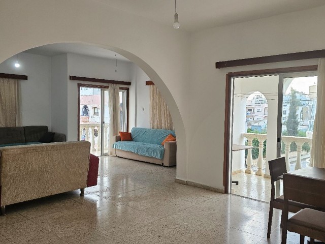 3+1 furnished flat for rent in Famagusta Gülserende