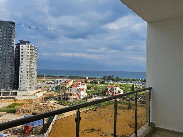 For sale 1+0 new flat with sea view in Longbeach