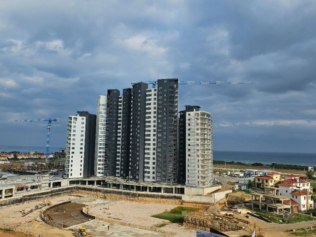 Zu verkaufen 1+0 neue Wohnung mit Meerblick in Longbeach