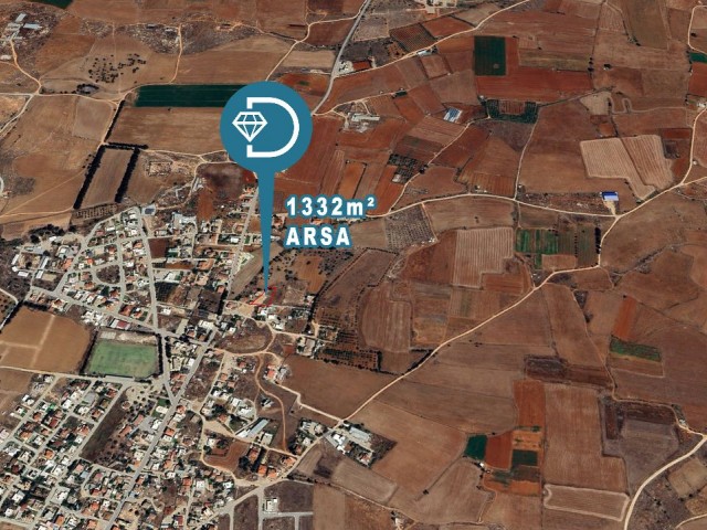 Land with Turkish Head for Sale in Famagusta, Beyarmudu