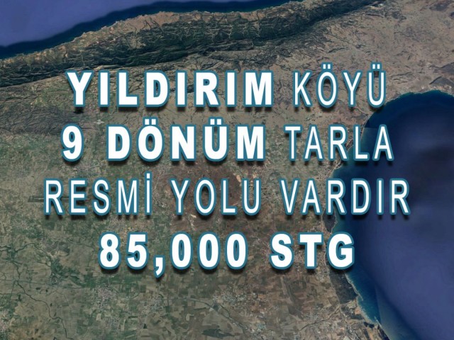 9 Acres of Land for Sale in Yıldırım Village