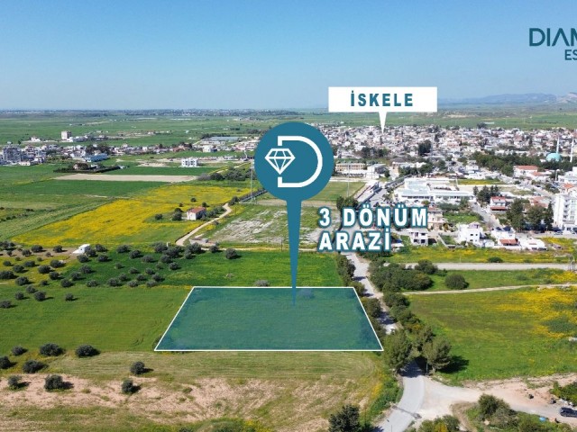 CIVIL SPORTS FIELD IN İSKELE BAHÇELER, THAT IS A LAND OPEN FOR CONSTRUCTION