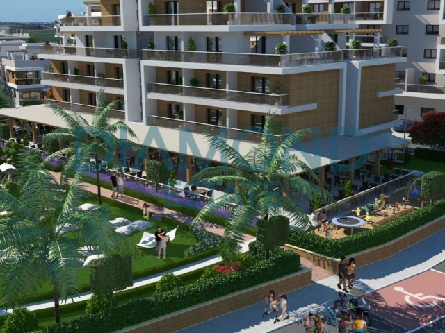 Royal Sun Elite Residences, Long Beach'de Satılık 2+1 Daire (Tüm Vergileri Ödenmiş)