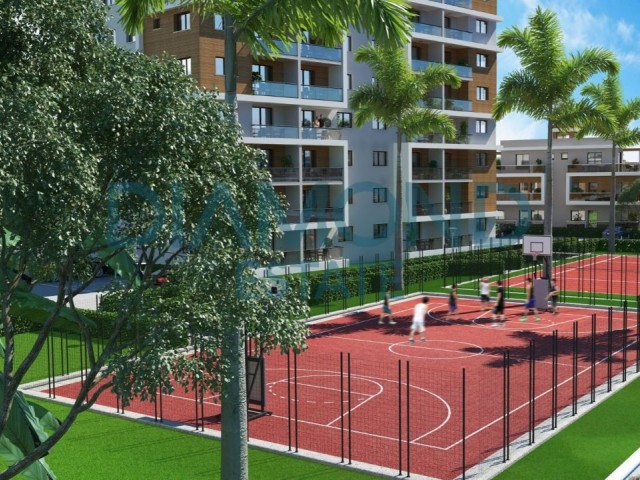 Royal Sun Elite Residences, Long Beach'de Satılık 2+1 Daire (Tüm Vergileri Ödenmiş)