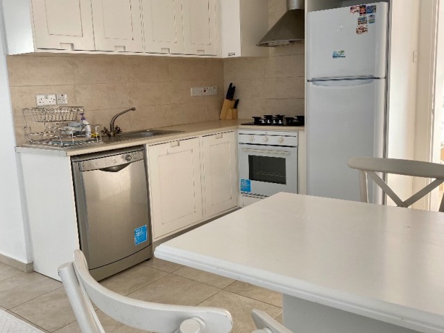 For rent a luxury apartment 2 + 1 in Karaoglanoglu (Girne). Without commission. The landlord rents the apartment. Only for the long term. 350 British pounds per month plus two deposits. Near the sea, all infrastructure is nearby.