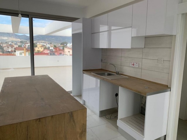 Hamitköy Merkezde  dağ  manzaralı  2+1 Penthouse Satılık