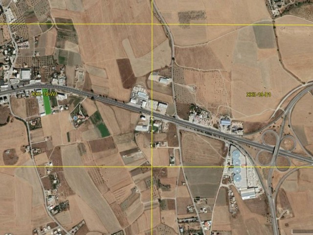 ON THE MAIN ROAD IN NICOSIA DEMIRHAN, EQUIVALENT, CHAPTER 96, 3.5 ACRES OF LAND ! ** 