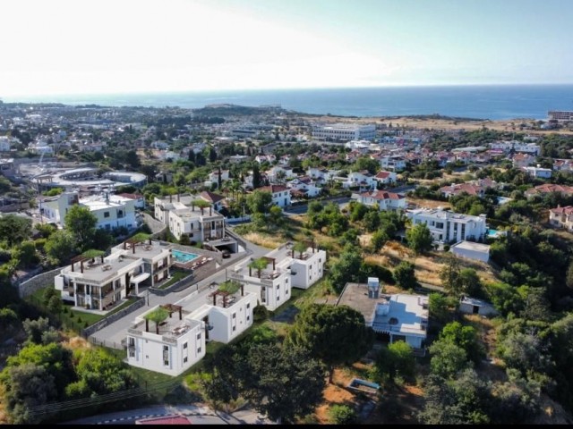 3+1 LUXUS-WOHNUNGEN ZUM VERKAUF IM STIL EINES EINFAMILIENHAUSES MIT GARTEN UND TERRASSENOPTIONEN IN ZYPERN KYRENIA CHATALKÖY ** 