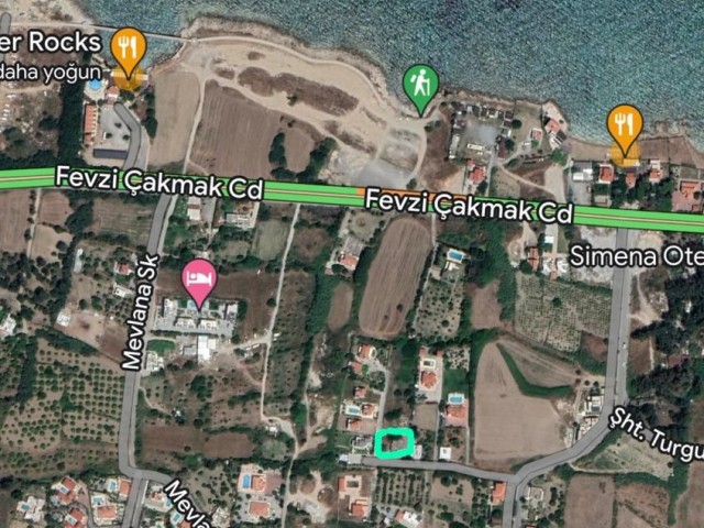 A PLOT WITH A SEA VIEW IN KYRENIA LAPTA, CYPRUS Dec ** 