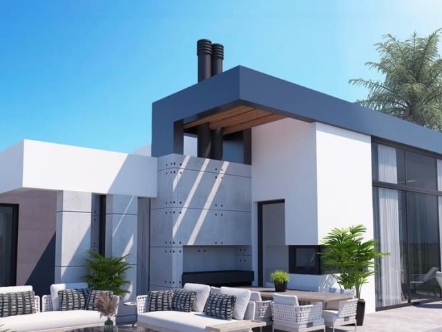 Villas for Sale in 3+1 Project in Nicosia Batıkent