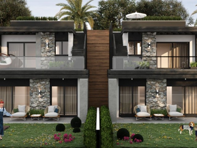 آپارتمان 1+1 برای فروش با منظره دریا و استخر مشترک در لپتا، آرام‌ترین منطقه گیرنه
