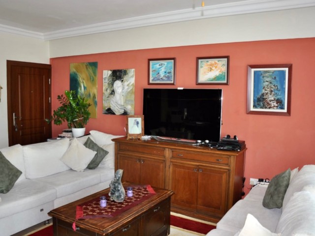 2+1 Flat for Sale in Kyrenia City Center with Sea View, All Taxes Paid