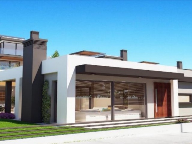 Magnificent Villas for Sale in a Single Storey 3+1 Project on Aşıklar Hill