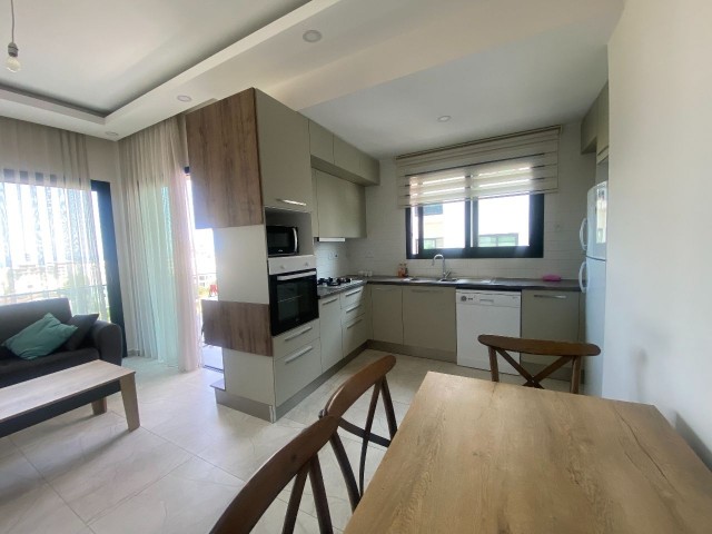 Fully Furnished 2+1 Flat for Rent with Sea View in Kyrenia Center!